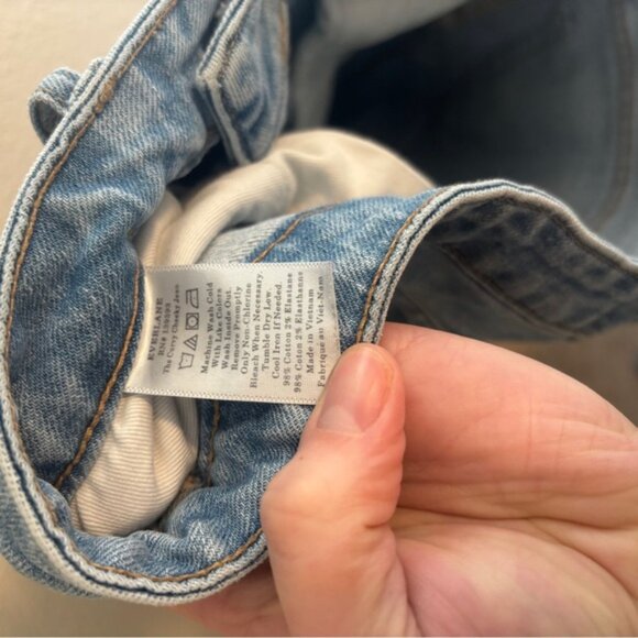 Everlane The Curvy Cheeky Jean size 30 - Picture 4 of 4